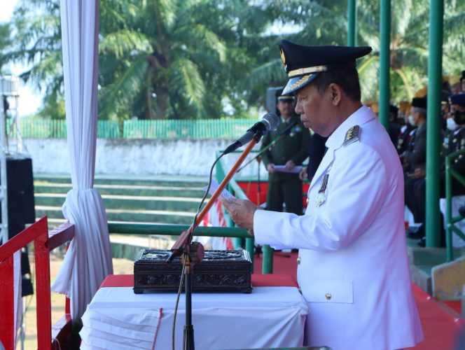 Sang Merah Putih Sukses Dikibarkan Radar Kotabumi