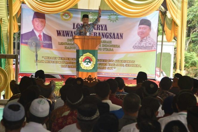 
 Ini pesan bupati, pada Lokakarya LDII