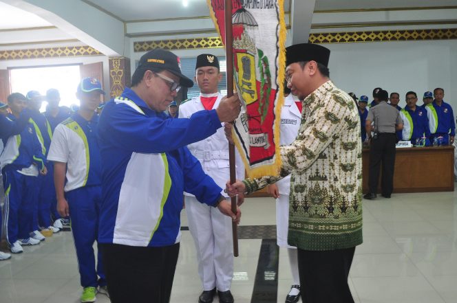 
 Porprov, Bupati Yakini Lampura Masuk 3 Besar