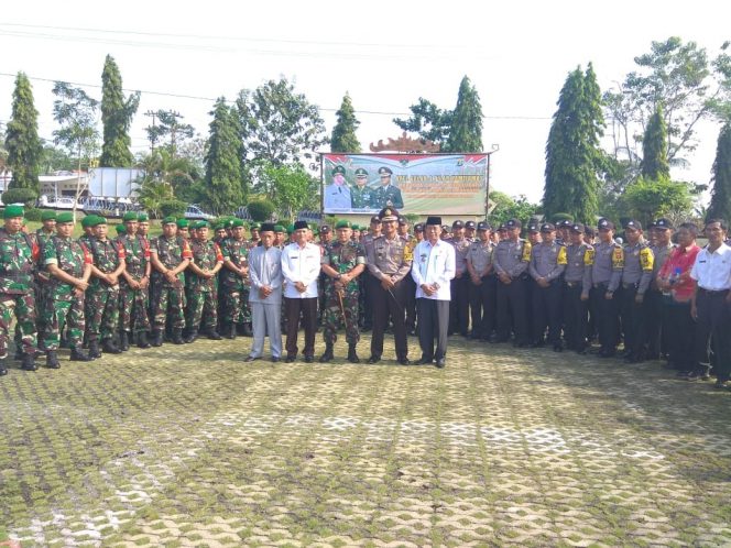 
 Pimpin Apel 3 Pilar, ini Kata Kapolres