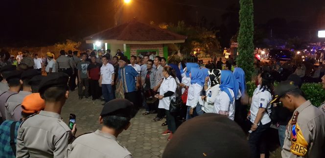 
 450 Personil Gabungan Amankan Debat Publik