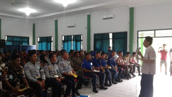 
 Polres Lampura Giatkan Sosialisasi Pemilu Damai