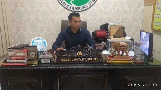 
 Terkait Berita Hoax, Andry Tunggu Intruksi Kapolres