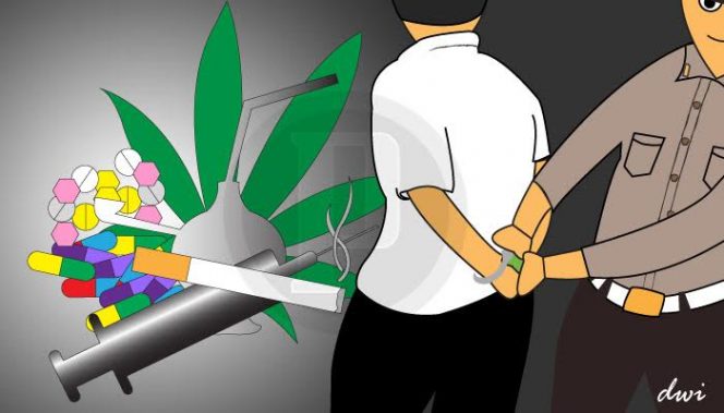 
 Usai Konsumsi Narkoba, Kakak Beradik Dibekuk Polisi