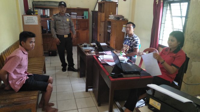 
 Turun Dari Truk, Pelaku Curas Terciduk