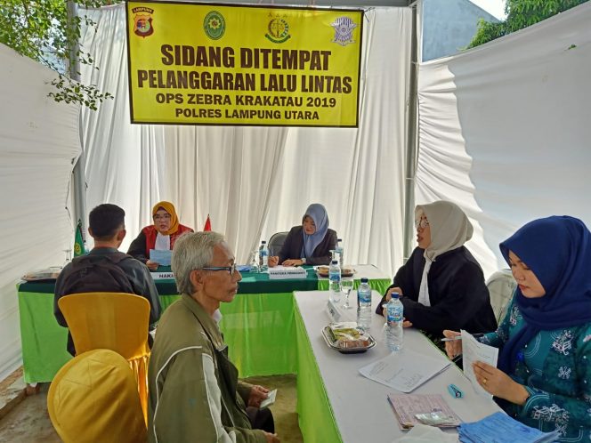 
 Gelar Ops Zebra, Satlantas Berlakukan Sidang Ditempat