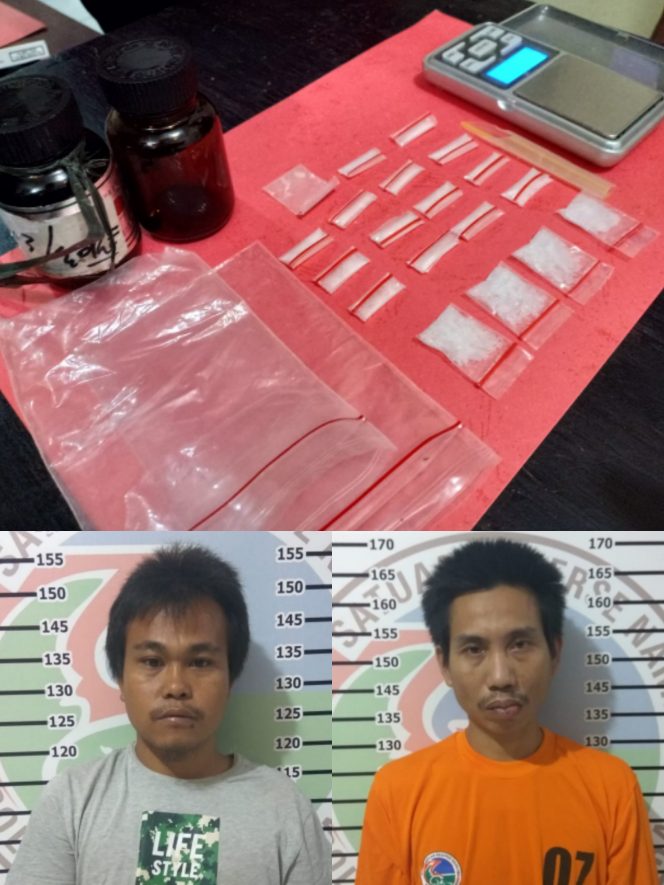 
 Dua Bandar Sabu Diringkus Polres Lampura