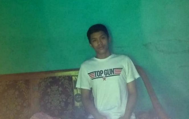 
 Foto : Ferdani  Caption 1: Muhammad Faris Azhar, mahasiswa Universitas Yangzho Polytechnic Institut Provinsi Jiangsu Kota Yangzhow – China, pulang ke Lampura, karena khawatir virus corona.
