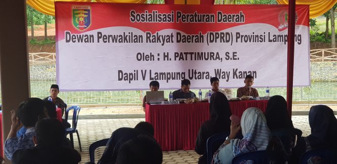 
 Pattimura Sosialisikan Perda Perlindungan Anak di Lampura