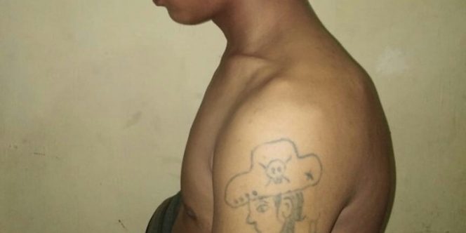 
 caption foto : Inilah Anak baru gede (ABG) usia belasan tahun dengan inisial OR, (16), yang diamankan Polsek Bukitkemuning