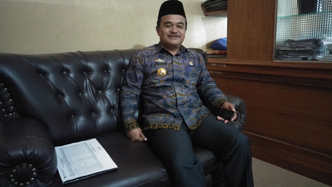 
 Caption : Mikael Saragih, kepala Badan Pengelola Pendapatan dan Retribusi Daerah (BPPRD) Lampung Utara.