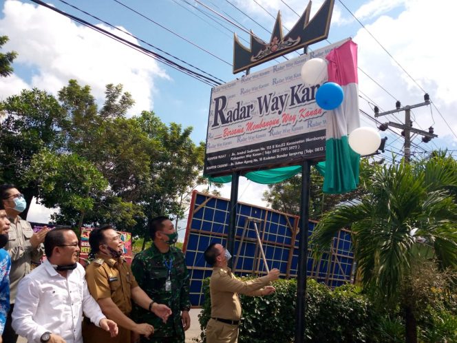 
 SKHU Radar Waykanan Resmi di Launching