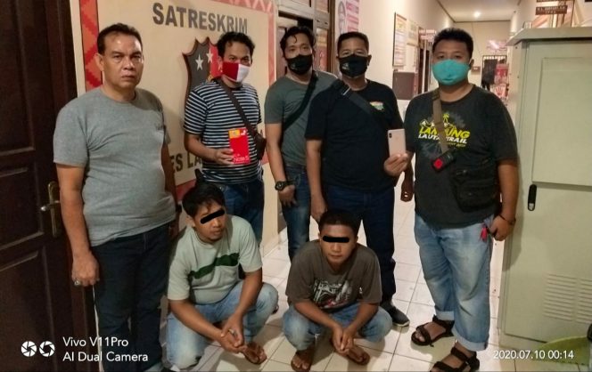 
 Tersangka Curat dan Penadah Barang Curian Dibekuk Polisi