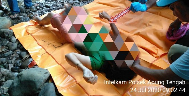 
 Pamit Bermain, Satiawati  Ditemukan Tewas Terapung Disungai