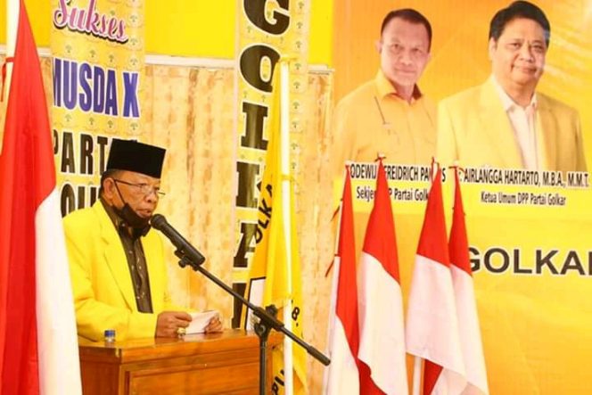 
 Arnol Alam Kembali Jabat Ketua DPD II Partai Golkar Lampura