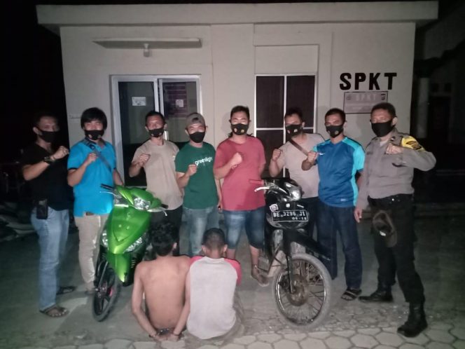 
 Dua Tersangka Curanmor Dibekuk Polisi