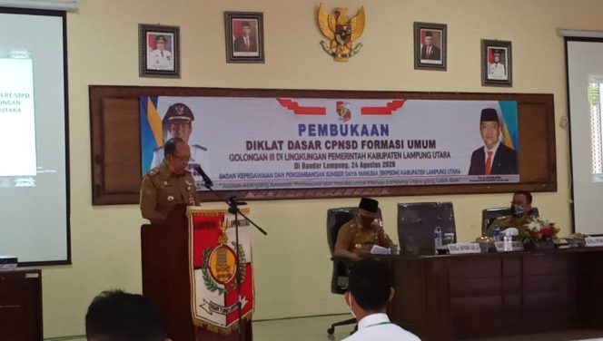 
 80 CPNSD Lampura Ikut Diklatsar CPNSD Golongan III