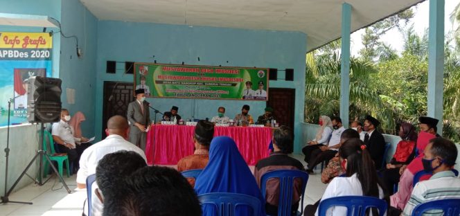 
 Sebagian Anggaran Dialihkan, Desa Batu Nangkop Gelar Musdesus