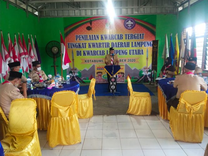 
 Lampura Ikut Penilaian Pramuka Tergiat