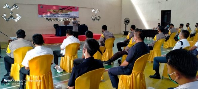 
 Dirbinmas Polda Lampung Gelar Sosialisasi Perpol