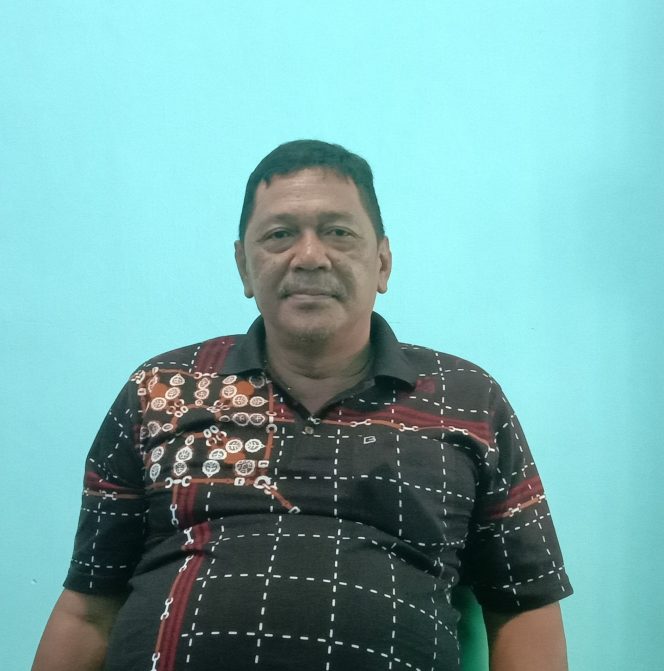 
 caption foto : Wahyudi Ampera ketua LKM kelurahan Kota alam