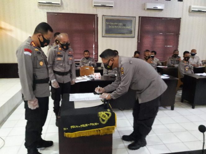 
 Kapolres Lampura Pimpin Sosialisasi DIPA Tahun 2021