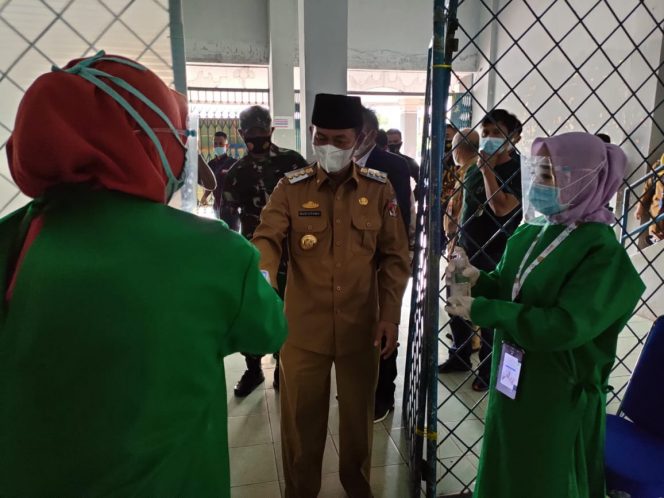
 Bupati Hadir di Arena HPN, Terapkan Prokes