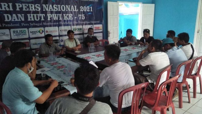 
 Evicko Guantara Dipilih Ketua Konferkab Ke-7 PWI Lampura