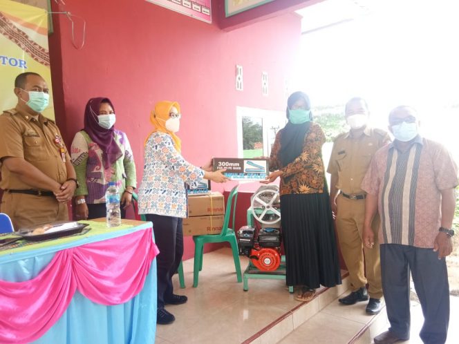 
 Dalduk-KB Lampura Salurkan Bantuan ATTG