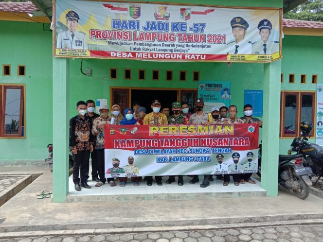 
 Desa Malungun Ratu, Resmi Sebagai Kampung Tangguh Nusantara