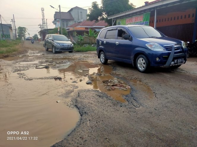 
 Butuh Rp. 6 Triliun, Untuk Perbaikan 700 Ruas Jalan di Lampura