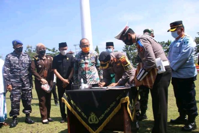 
 Lima Polsek Baru di Lampura Resmi Beroperasi