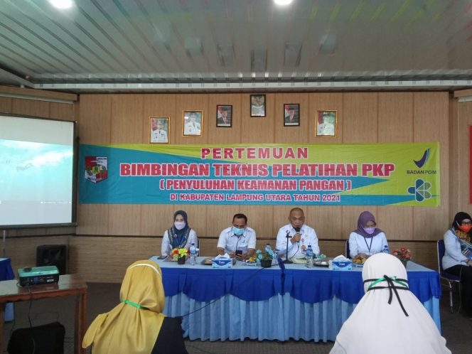 
 Sebanyak 36 IRTP Ikuti Bimtek Penyuluhan Keamanan Pangan