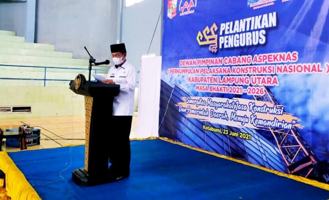 
 Bupati Lampura Harapkan DPC Aspeknas Mendukung Kemajuan Lampura