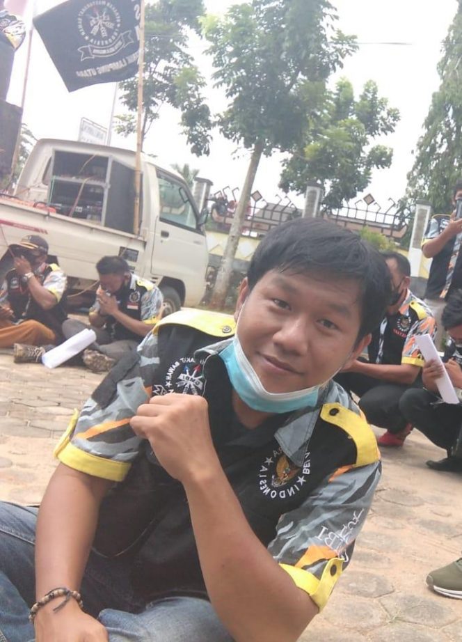 
 caption : Rani Satria, Humas GMBI Distrik Lampura
