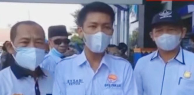 
 caption : Exsadi Ketua DPD PGK Lampura