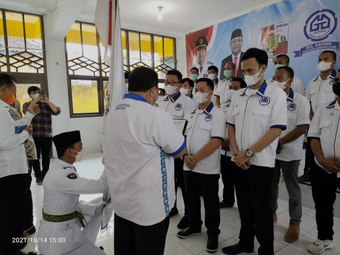 
 Roman Akbar, Resmi Ketua Gapensi Lampura