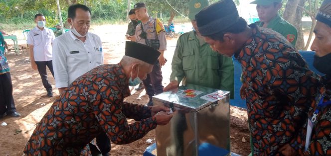 Alamsyah Kades Waymelan Terpilih Radar Kotabumi 