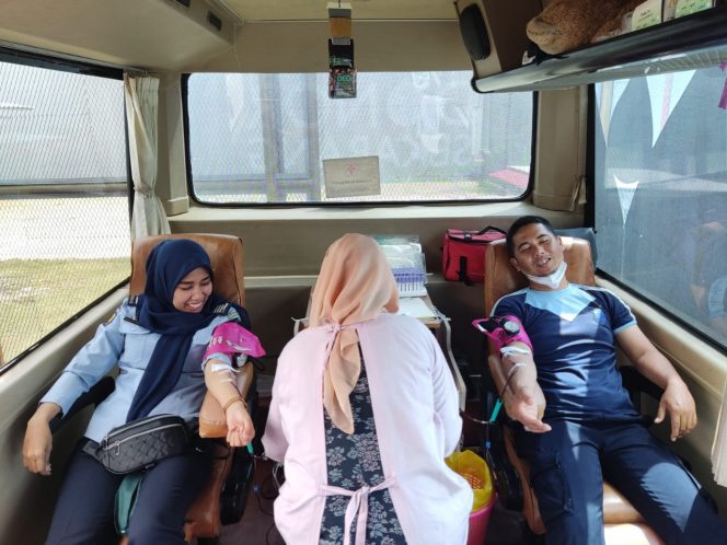 
 Rutan Kelas II B Kotabumi Rencanakan Sesuatu, Soal Donor Darah