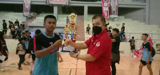 
 SMK 3 Kotabumi Juara Turnamen Futsal BMI Lampura