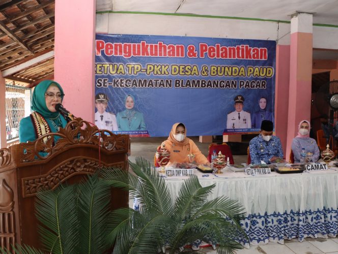 
 Lantik Anggotanya, Nur Endah Titip Pesan