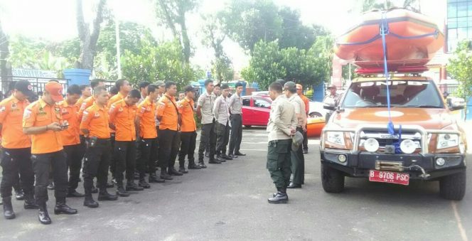 
 caption : Tim Reaksi Cepat(TRC) Badan Penanggulangan Bencana Daerah (BPBD) Kabupaten Lampung Utara