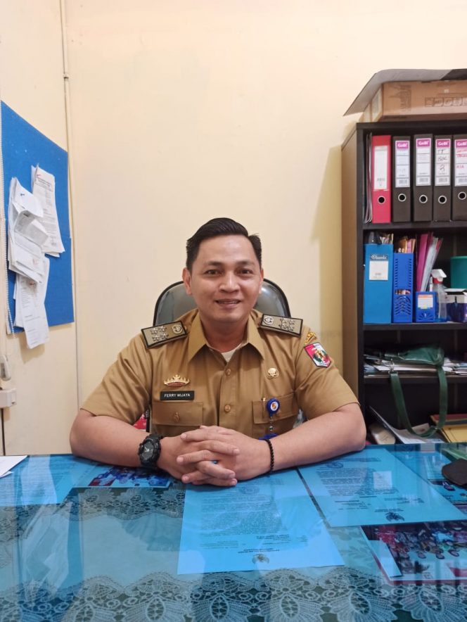 
 caption : Kabid Dafduk Lampura Ferry Wijaya.