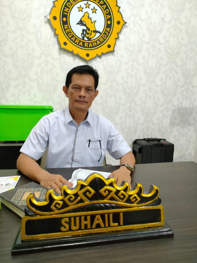 
 caption :  Kasat Intelkam Polres Lampung Utara, IPTU Suhaili  