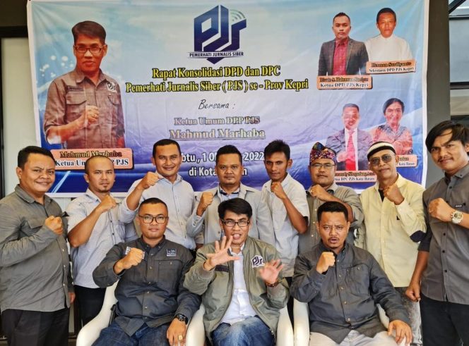 
 Rapat Konsolidasi DPD dan DPC PJS se-Kepulauan Riau, Mahmud Marhaba Paparkan Visi Misi Organisasi