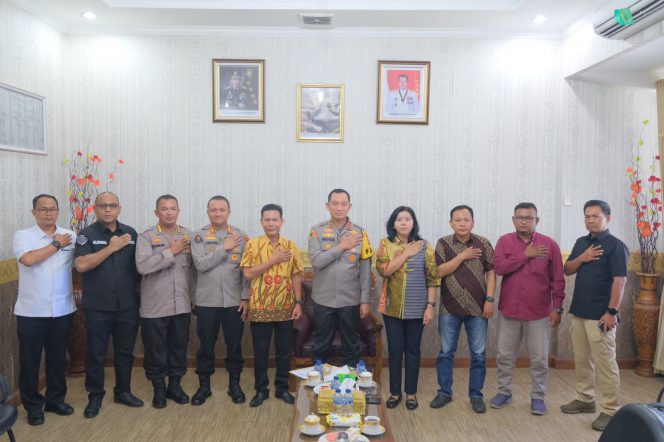 
 Kapolda Bengkulu Terima Audiensi DPD Pemerhati Jurnalis Siber