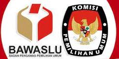 
 Logo Bawaslu dan KPU. Foto Net