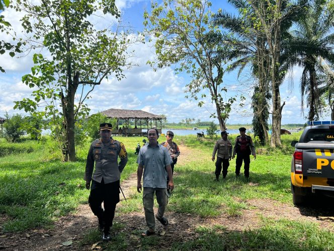 
 Kapolres Lampura Pantau Langsung situasi Kamtibmas Pasca Lebaran