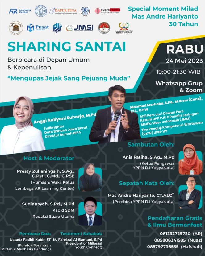 
 Kolaborasi DPP PJS dan AR Learning Center Wujudkan Wartawan Berintegritas serta Berkompeten