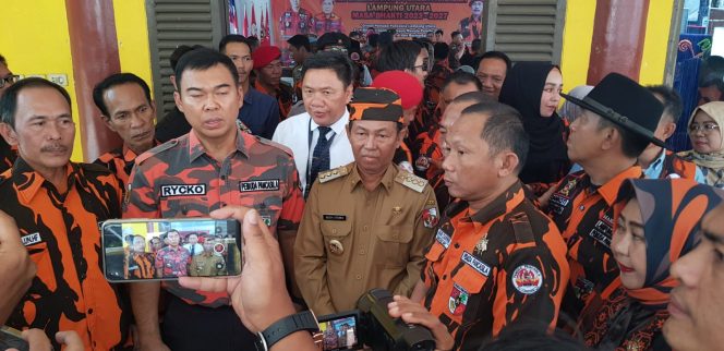 
 Awari Darwin Resmi Ketua MPC PP Lampura